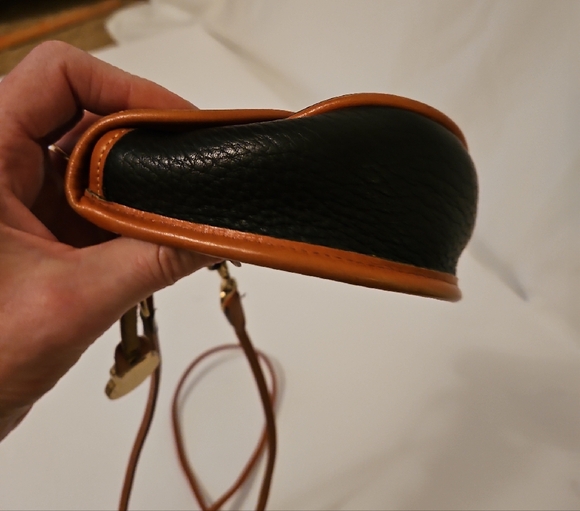 Dooney & Bourke Black and Tan Crossbody Bag - Picture 9 of 9